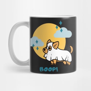 Boo Boop Halloween Ghost Dog Mug